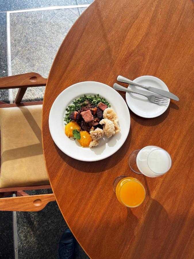 Hotel Senac Ilha Do Boi Vitória Exteriör bild A typical breakfast