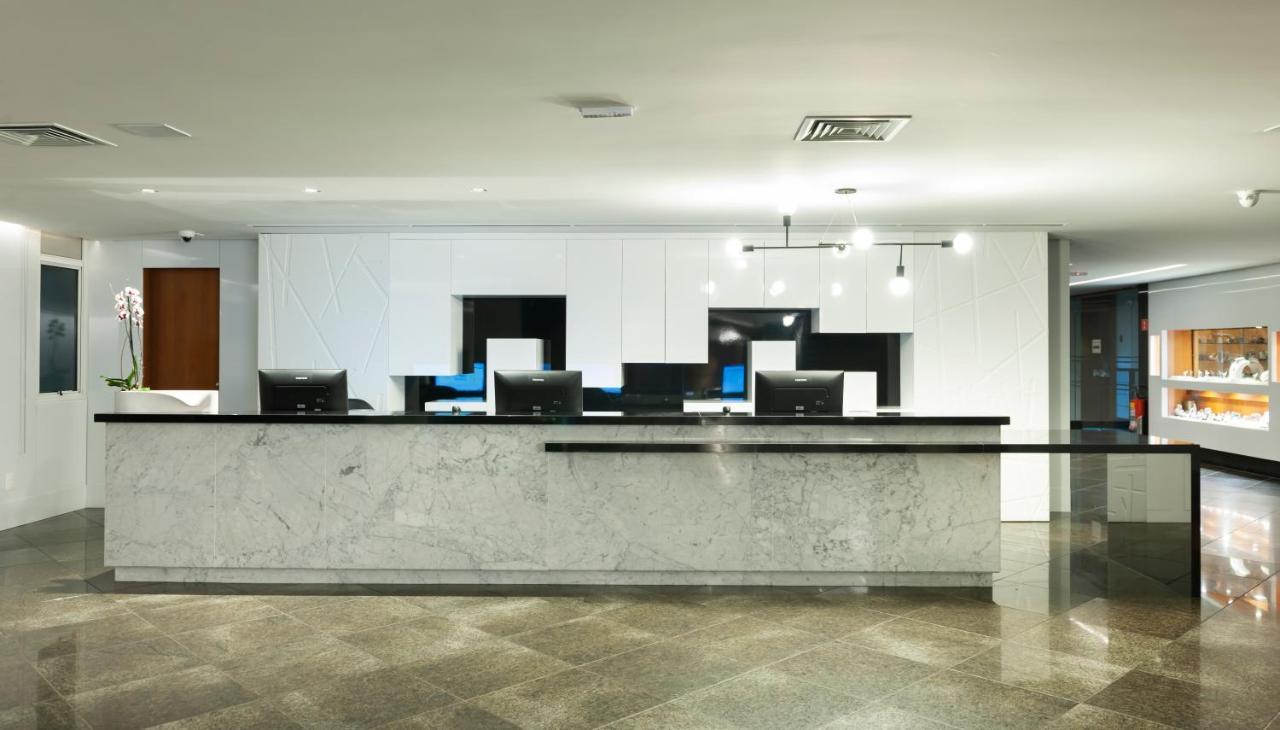 Hotel Senac Ilha Do Boi Vitória Exteriör bild Reception desk at the hotel