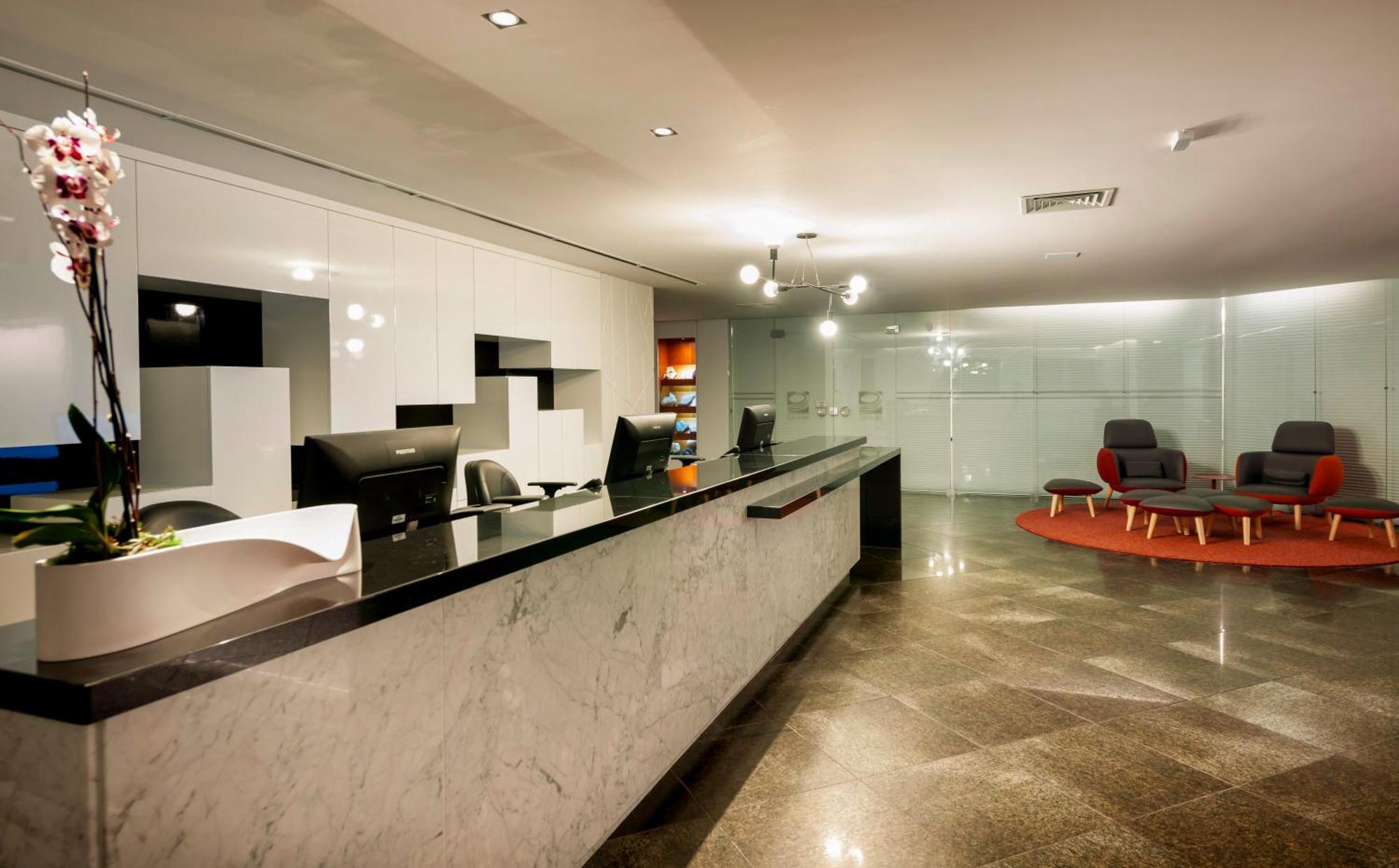 Hotel Senac Ilha Do Boi Vitória Exteriör bild Reception area